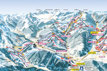 skiurlaub, winterurlaub,  filzmoos, salzburg, salzburgerland, ski amadé,, österreich - Skigebiet Salzburger Sportwelt